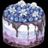 Эмодзи из набора Алиса в стране чудес @Faittereya для Телеграм: Статические 🍰
