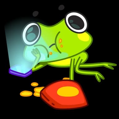 Стикер из набора Fromg для Телеграм: Анимированные 🍿
