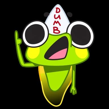 Стикер из набора Fromg для Телеграм: Анимированные 🧐