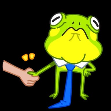 Стикер из набора Fromg для Телеграм: Анимированные 🤝