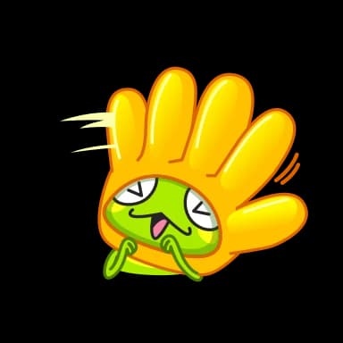 Стикер из набора Fromg для Телеграм: Анимированные 👋