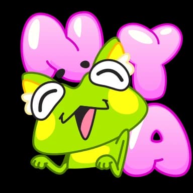 Стикер из набора Fromg для Телеграм: Анимированные 😽