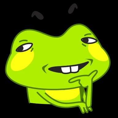 Стикер из набора Fromg для Телеграм: Анимированные 🤔