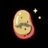 Эмодзи из набора Potatobelarus для Телеграм: Статические 🥔