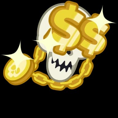 Стикер из набора Skull для Телеграм: Анимированные 🤑