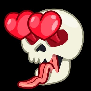 Стикер из набора Skull для Телеграм: Анимированные 😍