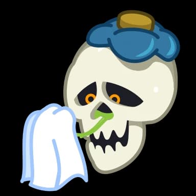 Стикер из набора Skull для Телеграм: Анимированные 🤒