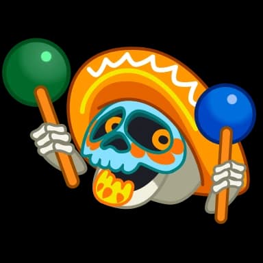 Стикер из набора Skull для Телеграм: Анимированные 🥳