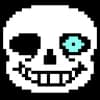 Эмодзи из набора Undertale Санс и Папирус [Автор: РЭД анархий(@REDanarhy173)] для Телеграм: Статические 💀