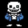 Эмодзи из набора Undertale Санс и Папирус [Автор: РЭД анархий(@REDanarhy173)] для Телеграм: Статические 👁️