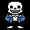 Эмодзи из набора Undertale Санс и Папирус [Автор: РЭД анархий(@REDanarhy173)] для Телеграм: Статические 🙂