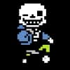 Эмодзи из набора Undertale Санс и Папирус [Автор: РЭД анархий(@REDanarhy173)] для Телеграм: Статические 🚲
