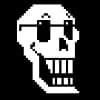Эмодзи из набора Undertale Санс и Папирус [Автор: РЭД анархий(@REDanarhy173)] для Телеграм: Статические 💀