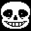 Эмодзи из набора Undertale Санс и Папирус [Автор: РЭД анархий(@REDanarhy173)] для Телеграм: Статические 💀