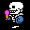 Эмодзи из набора Undertale Санс и Папирус [Автор: РЭД анархий(@REDanarhy173)] для Телеграм: Статические 🍦