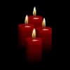 Эмодзи из набора @aestheticaemoji для Телеграм: Статические 🕯