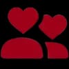 Эмодзи из набора @aestheticaemoji для Телеграм: Статические 👥