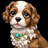 Эмодзи из набора Vintage&Rococo @kirkahp для Телеграм: Статические ⚜