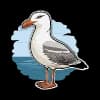 Эмодзи из набора Visit Primorye для Телеграм: Статические 🐤