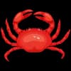 Эмодзи из набора Visit Primorye для Телеграм: Статические 🦀
