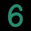 Эмодзи из набора vsesvoitut.com @vse_svoi_here для Телеграм: Статические 6️⃣