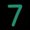 Эмодзи из набора vsesvoitut.com @vse_svoi_here для Телеграм: Статические 7️⃣