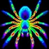 Эмодзи из набора wet floor для Телеграм: Видео, Статические 🕷
