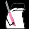 Эмодзи из набора Mini @AnimAvatarcki для Телеграм: Статические 🔪
