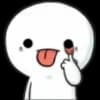 Эмодзи из набора Mini @AnimAvatarcki для Телеграм: Статические 🤡