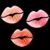 Эмодзи из набора Warm @katenergy_8 для Телеграм: Статические 💋