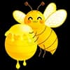 Эмодзи из набора Warm @katenergy_8 для Телеграм: Статические 🐝