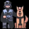 Эмодзи из набора War (@istevedogs) для Телеграм: Статические 🦮