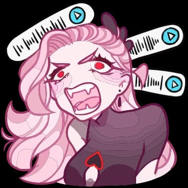 Эмодзи из набора chpic.su • @EmojisTG | Вайви HD для Телеграм: Анимированные 🤬