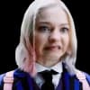 Эмодзи из набора Уэнздей от @AirAbout для Телеграм: Статические 😖