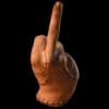 Эмодзи из набора Уэнздей от @AirAbout для Телеграм: Статические 🖕