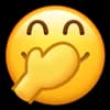 Эмодзи из набора WeChat Emoji (static) для Телеграм: Статические 🤭