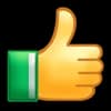Эмодзи из набора WeChat Emoji (static) для Телеграм: Статические 👍