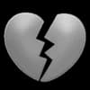 Эмодзи из набора WeChat Emoji (static) для Телеграм: Статические 💔