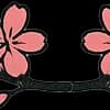 Эмодзи из набора Whispering Sakura @InkByBelariana для Телеграм: Статические 🌸