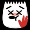 Эмодзи из набора White @emoji_gray для Телеграм: Анимированные, Видео, Статические 😊