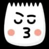 Эмодзи из набора White @emoji_gray для Телеграм: Анимированные, Видео, Статические 😊