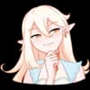 Эмодзи из набора айрис @vanishcoca для Телеграм: Статические 🤔
