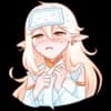 Эмодзи из набора айрис @vanishcoca для Телеграм: Статические 🤒