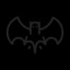 Эмодзи из набора adaptive gothic @cute_enot_art для Телеграм: Статические 🦇