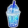 Эмодзи из набора Вкусная водичка @cute_enot_art для Телеграм: Статические 🥤