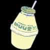 Эмодзи из набора Вкусная водичка @cute_enot_art для Телеграм: Статические 🥛