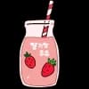 Эмодзи из набора Вкусная водичка @cute_enot_art для Телеграм: Статические 🥤