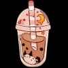 Эмодзи из набора Вкусная водичка @cute_enot_art для Телеграм: Статические 🥤