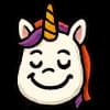 Эмодзи из набора @TPEmoji Единорожка для Телеграм: Статические ✔️