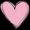 Эмодзи из набора flowers & hearts для Телеграм: Статические 🩷